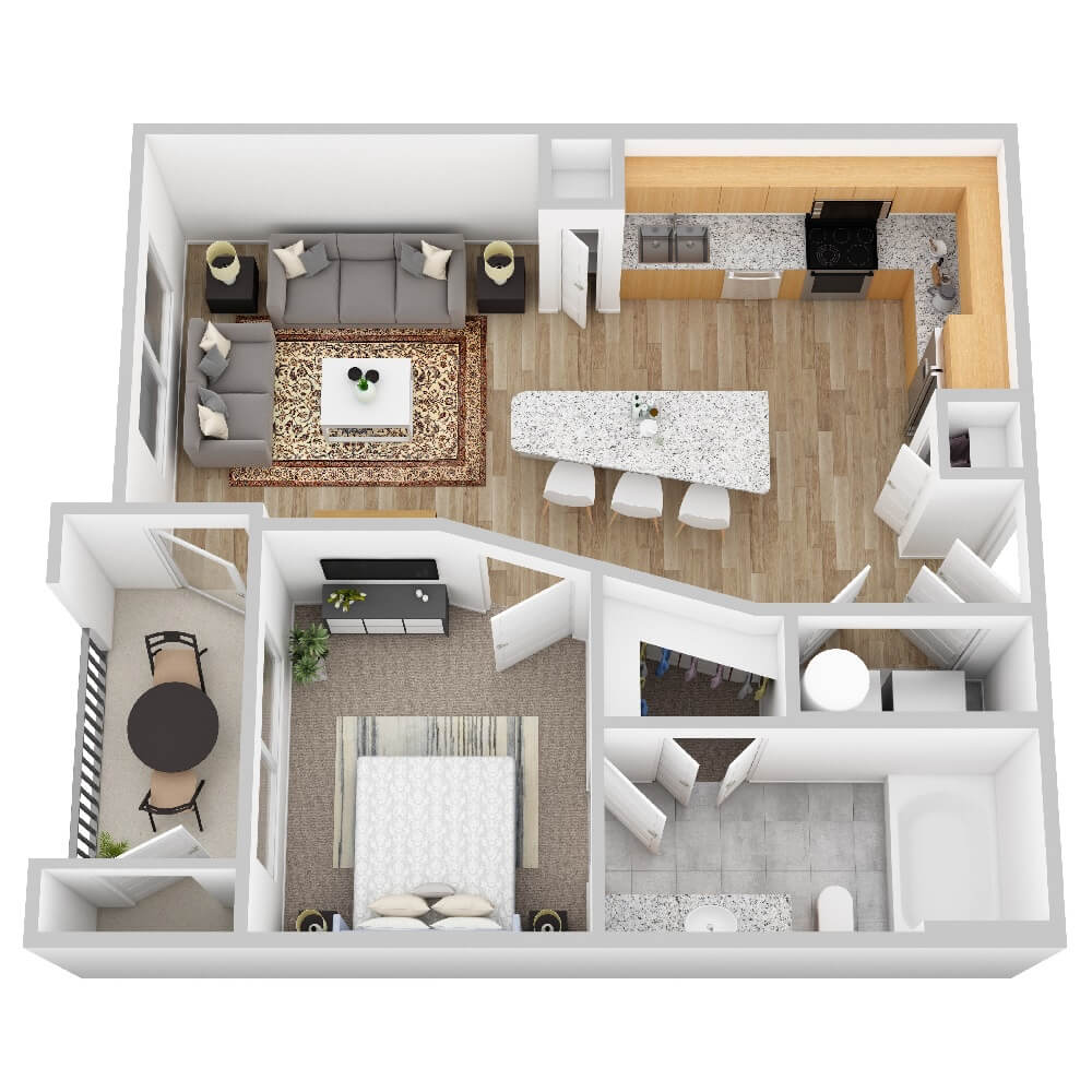 A1A Floor Plan