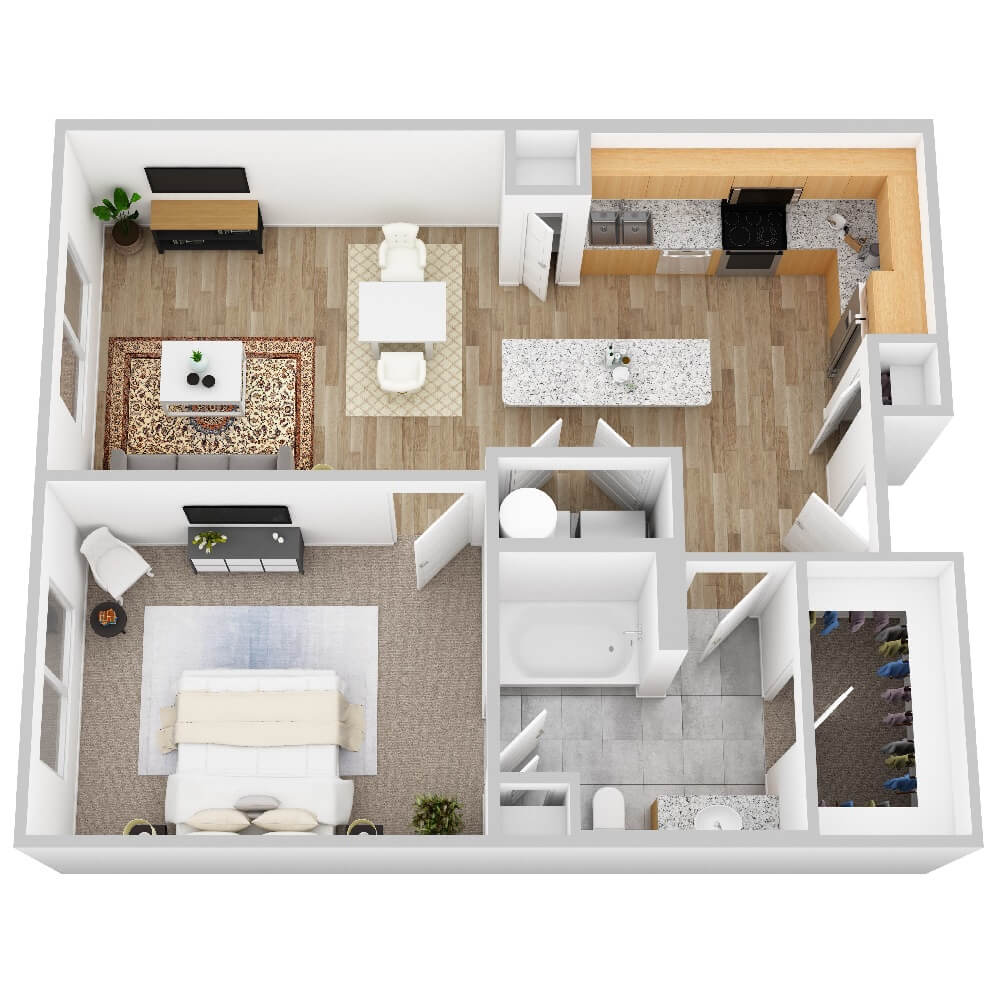 A1D Floor Plan