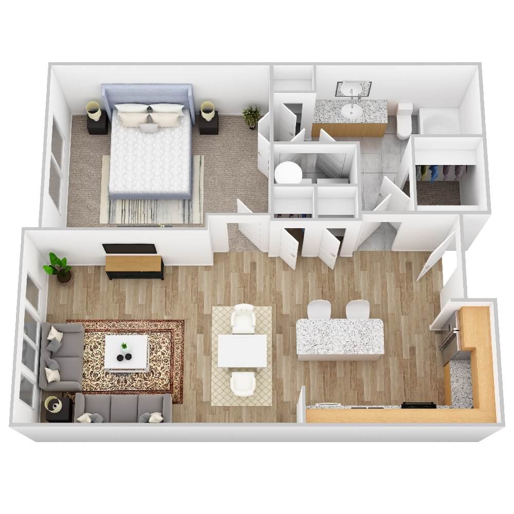 A1L, A1M Floor Plan