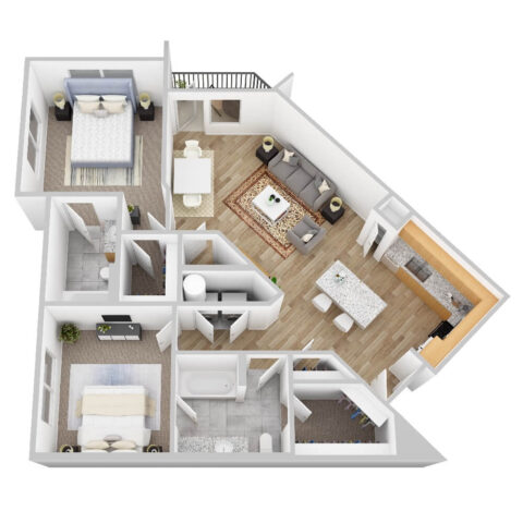 B2D Floor Plan