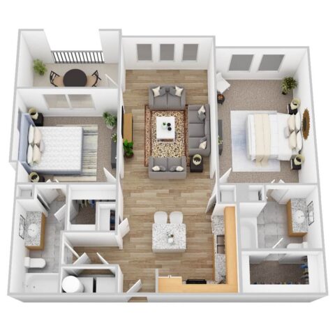 B2F Floor Plan