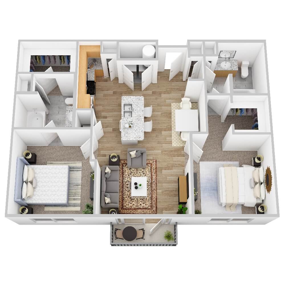 B2B, B2C, B2H Floor Plan