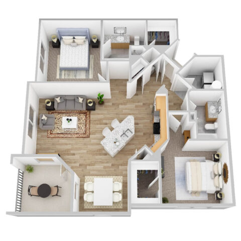 B2K Floor Plan