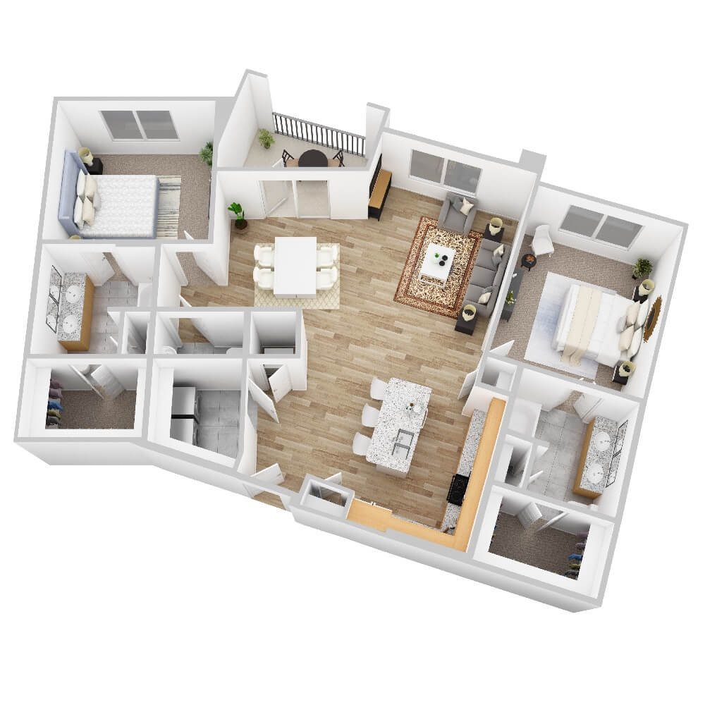 B2P, B3B Floor Plan