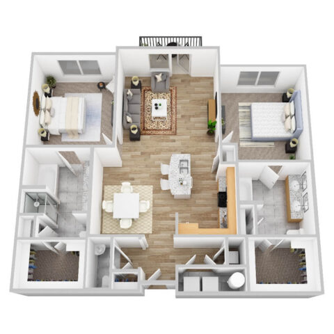 B3A Floor Plan