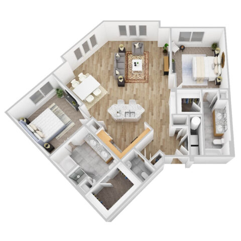 B3C Floor Plan